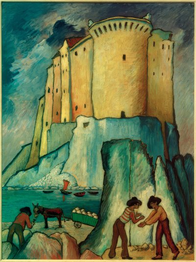 Castello sul Mediterraneo da Marianne von Werefkin